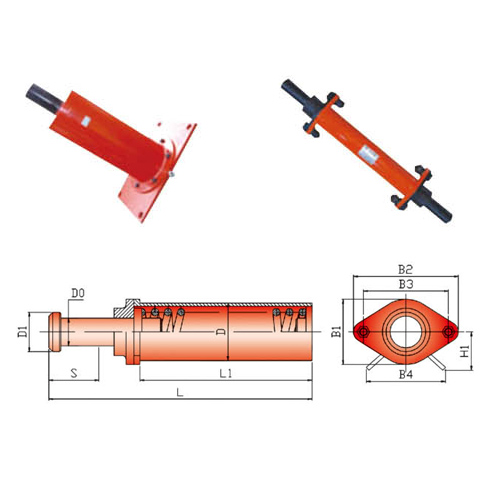 HT2型底座焊接式彈簧緩沖器