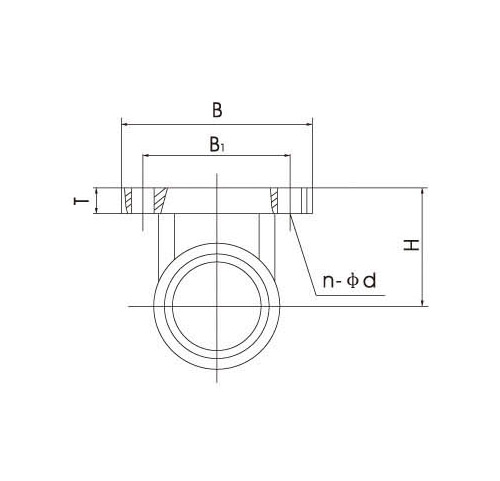 HYCS型中部法蘭盤式系列